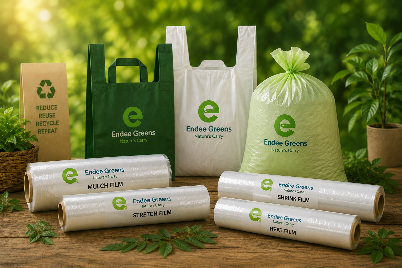 Endee Greens Custom Packaging